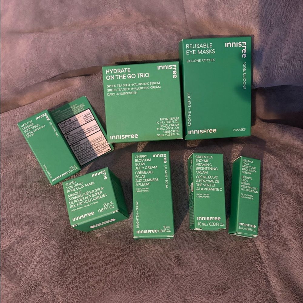Innisfree Green Skincare Moisturizer Set